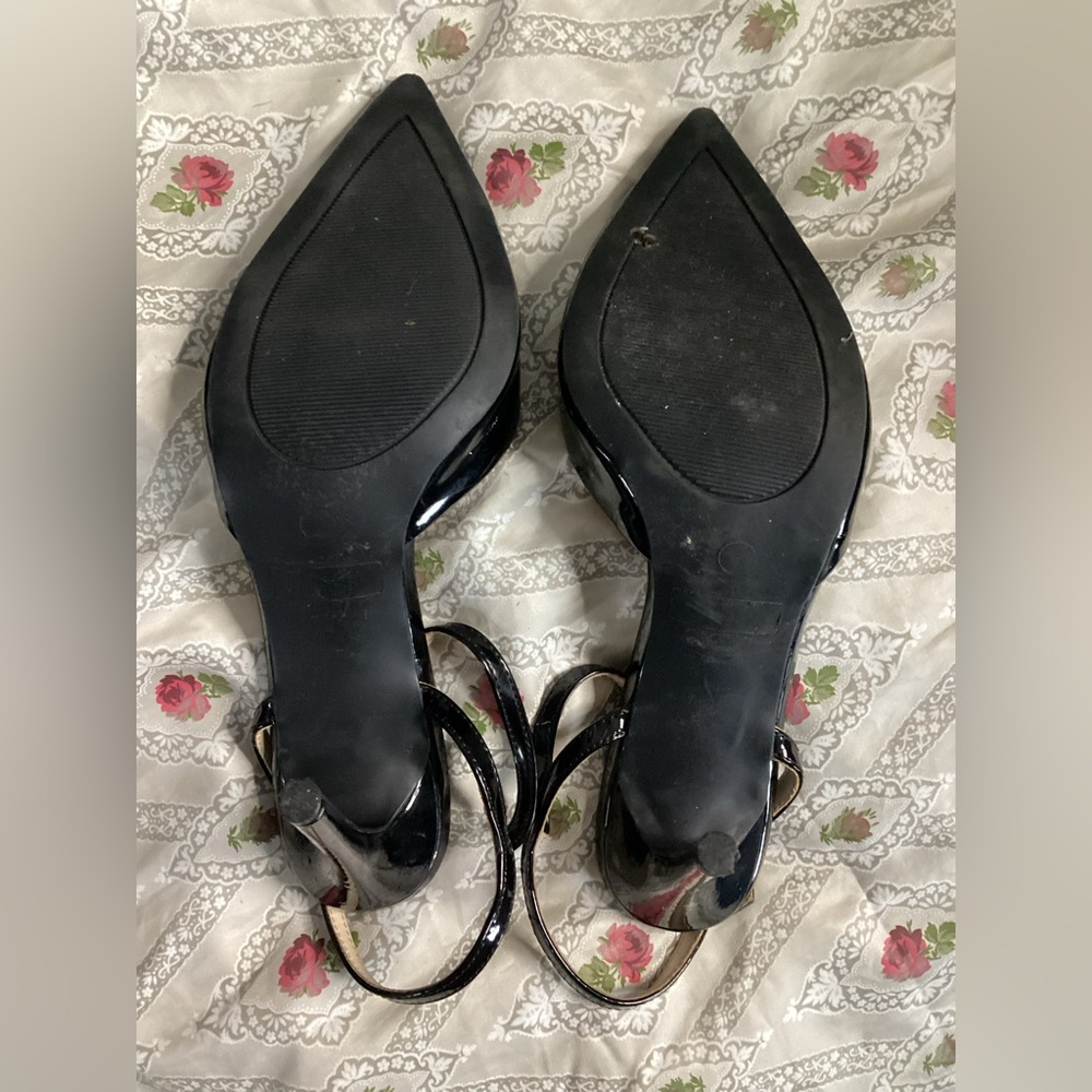 FRH Glossy Black Heels 9 - Picture 8 of 9